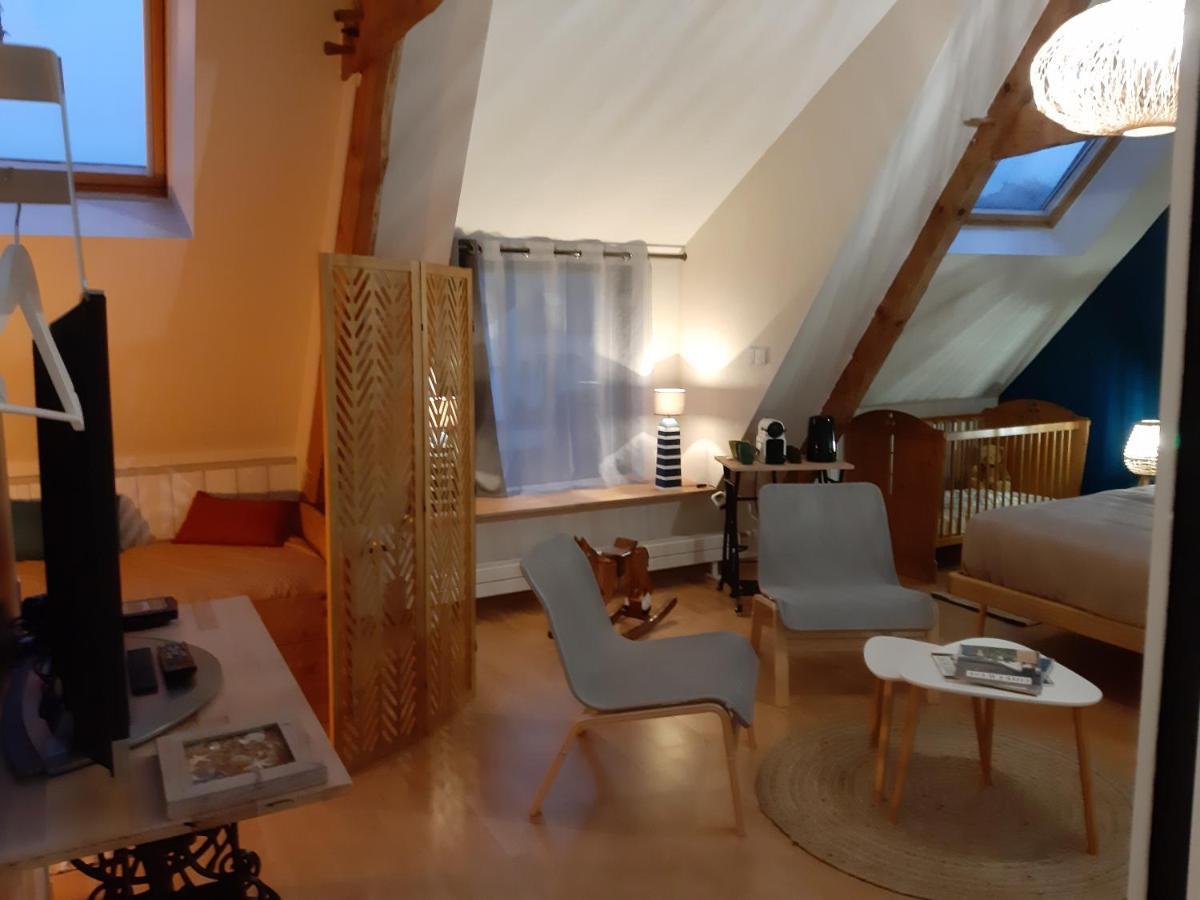 La Longere D'Arzou, Chambres D'Hotes Баден Екстериор снимка